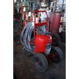 Ansul Red Line wheeled fire extinguisher