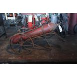 Vintage wheeled fire extinguisher