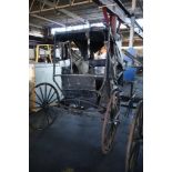Amish horse drawn carriage