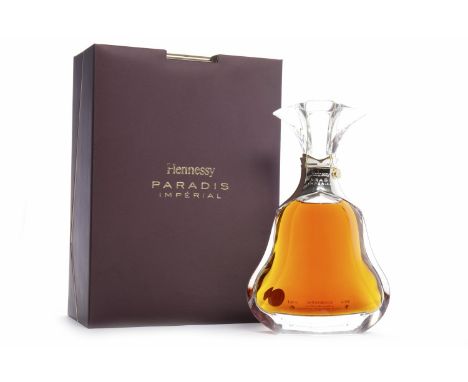 HENNESSY PARADIS IMPERIALCognac, France, 70cl, 40% volumeA truly grand Cognac in a Crystal Decanter created by designer Steph