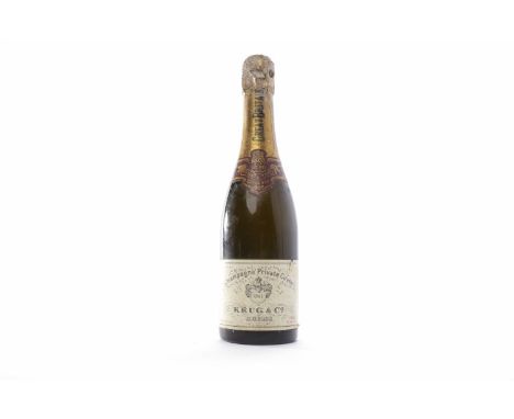 KRUG 1955 CHAMPAGNE Private Cuvee (half bottle size)Reims, Champagne, FranceFounded in 1843 by Johann-Joseph KrugChampagne Kr