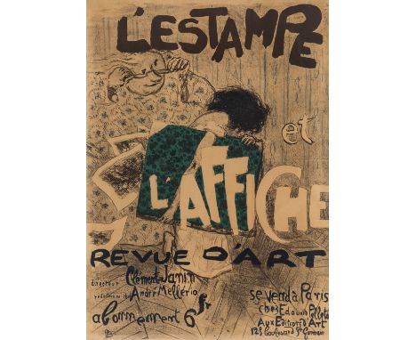PIERRE BONNARD (FRENCH 1867-1947)L'estampe et l'affiche, 1897color lithograph81.5 x 59 cm (32 1/16 x 23 1/4 in.) [sight]