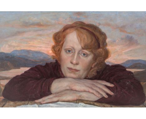 SERGEI IVANOVICH ALYOSHIN (RUSSIAN B. 1948)Portrait of a Geologist, oil on canvas39 x 59 cm (15 3/8 x 23 1/4 in.)signed on ve