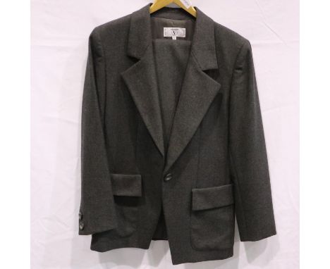 Valentino Miss V woollen blazer and skirt, size UK 12. P&amp;P Group 1 (£14+VAT for the first lot and £1+VAT for subsequent l