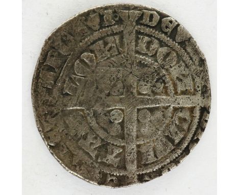 Silver Hammered Groat - Plantagenet, London mint. P&amp;P Group 0 (£5+VAT for the first lot and £1+VAT for subsequent lots) 