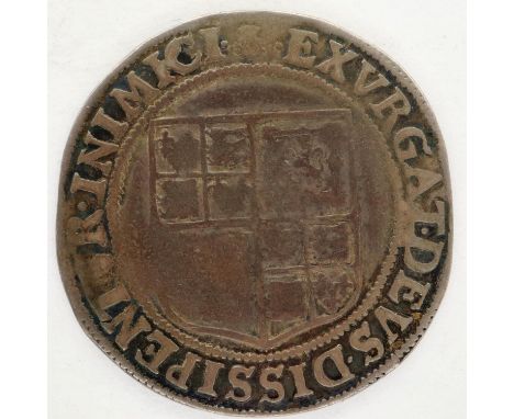 Hammered silver shilling of James I, 1603-25. P&amp;P Group 0 (£5+VAT for the first lot and £1+VAT for subsequent lots) 