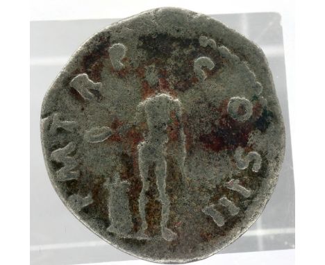 Roman Imperial Silver Denarius of Emperor Hadrian. P&amp;P Group 0 (£5+VAT for the first lot and £1+VAT for subsequent lots) 