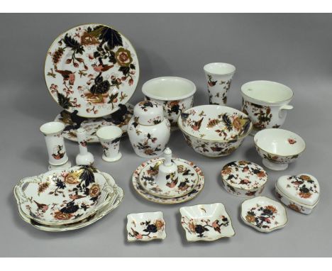 A Collection of Various Coalport Hong Kong China to Comprise Plates, Two Handled Dishes, Bowls, Ice Bucket, Vases, Lidded Box
