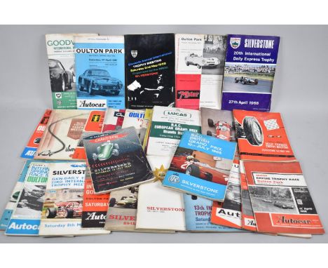 A Collection of Vintage Motor Racing and Grand Prix Programmes, C.1950/60's 