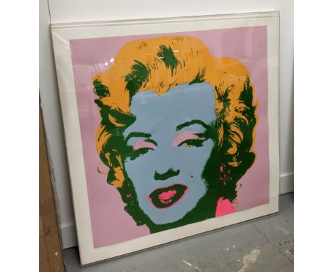 SUNDAY B MORNING, 'Marilyn', screenprint, 91cm x 91cm, framed.