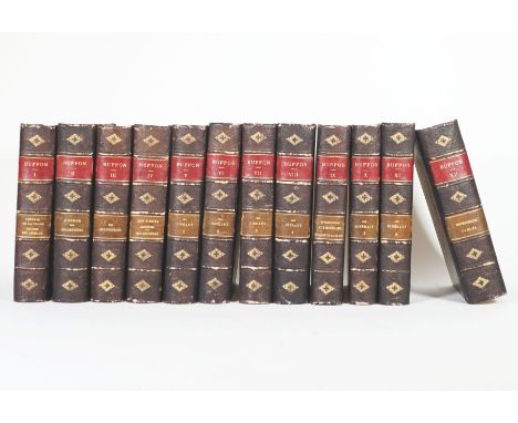 OEUVRES COMPLÈTES DE BUFFON, 12 Bände,avec la nomenclature Linneenne et la classification de Cuvier, Verlag Garnier Frères/ P