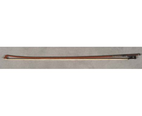 F. K. Müller, Bubenreuth. Violinstreichbogen. Seitl. bez., L=74 cm.