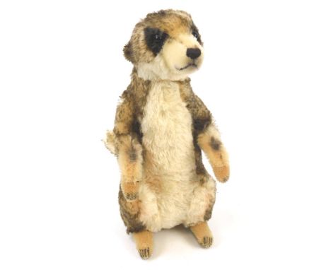 A Steiff meercat, with original box.