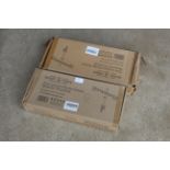 2x Maison & White dual long arm monitor brackets, unused in original packaging SUBJECT TO VAT
