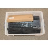 A quantity of USB computer keyboards SUBJECT TO VAT