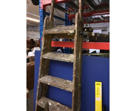 WOODEN STEP LADDERS