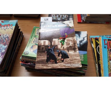 A collection of DC graphic novels and comics inc Green Lantern, Justice League etc (approx 66 titles)