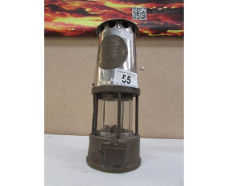 An Eccles miner's lamp