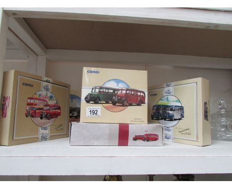 7 boxed Corgi classics gift sets