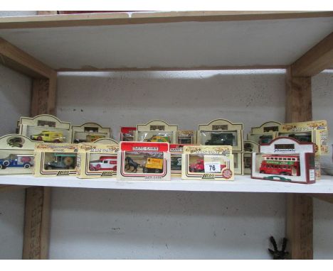 A quantity of box Days Gone vehicles, one shelf