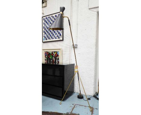 JULIAN CHICHESTER BACCO FLOOR LAMP, 180cm H. (with faults)