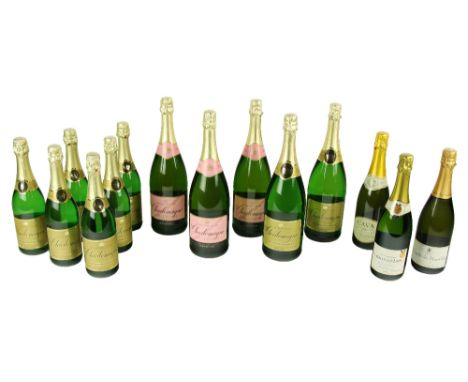 Sparkling Wine: Three Magnums of Charlenyne Demi-Sec First Blush, two magnums of Demi-sec Poire Mouseux Superior and six 75cl