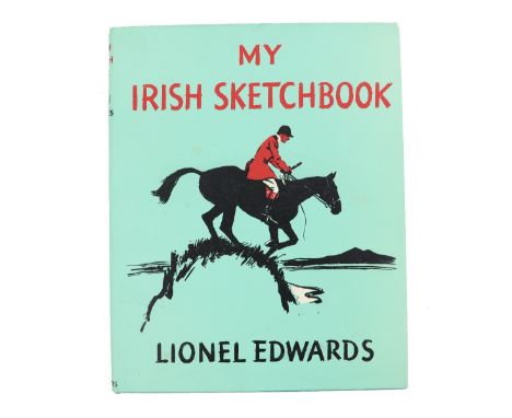 Edwards (Lionel) My Irish Sketch Book, 4to L. (Collins) 1938,&nbsp;First Edn., cold. frontis &amp; illus throughout, green cl