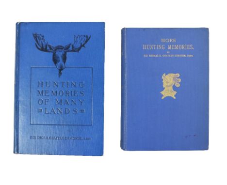 Fishing etc: Esmonde (Sir Thos. H. Grattan)&nbsp;Hunting Memories of Many Lands, Dublin 1920.&nbsp;First Edn., port. frontis 