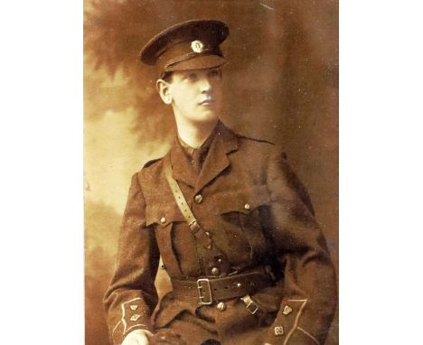 Early Photograph of General Michael Collins Political Photograph: [Collins (Michael)] A rare early sepia Photograph Print of 