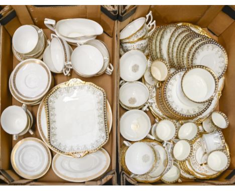 Miscellaneous ceramics, to include a Royal Worcester bone china Golden Anniversary part dinner service, a Coalport bone china