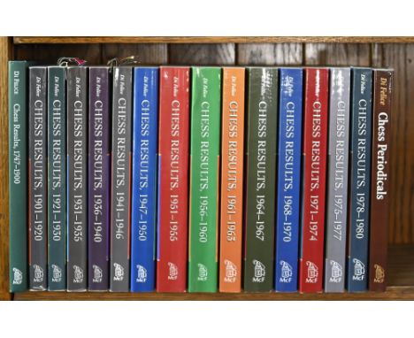 Chess. Di Felice (Gino), Chess Results, 1747-1980, fifteen volumes, first editions, McFarland &amp; Company, Inc., Publishers
