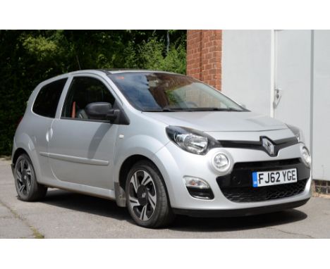 Motor Car. 2012 Renault Twingo 1461cc diesel, manual transmission, left hand drive, silver, 92,681 km, registration FJ62 YGE.