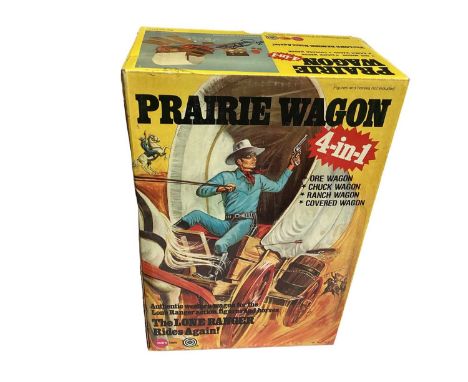 Marx Toys (c1973) The Lone Ranger Rides Again Prairie Wagon, boxed No.7412 (1)