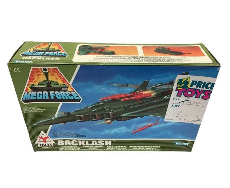 Kenner (c1989) Mega Force diecast Triax Combat Vehicles including Blacklash (Air Assault Rapid Deployer) &amp; Ram Fist (Spea