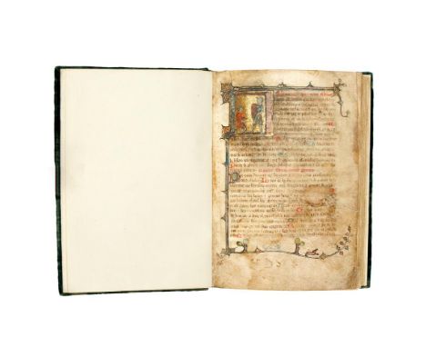 Ɵ Psalter in Old French translation, with Latin rubrics, illuminated manuscript on parchment [northern France (probably Paris