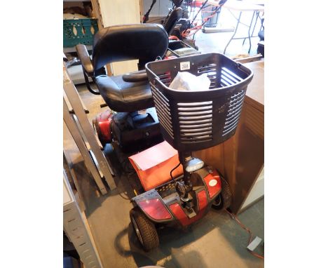 Disability scooter GoGo Elite ( key in office pre lot 7097 ) CONDITION REPORT: All electrical items in this lot have been PAT