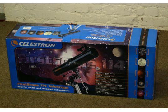 celestron firstscope 114