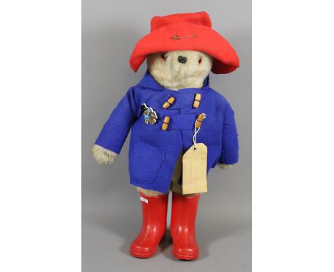 A soft toy model of Paddington Bear 22" tall.