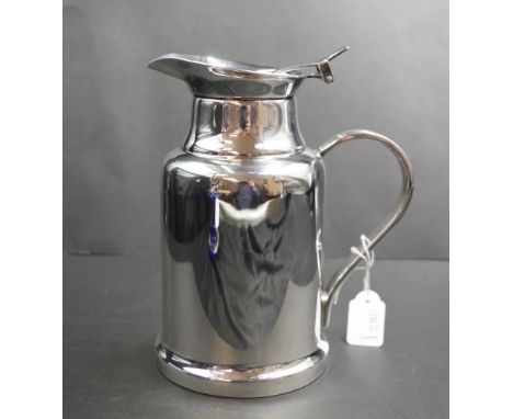 Christofle silver plated insulated pitcher 18.5cm height approx