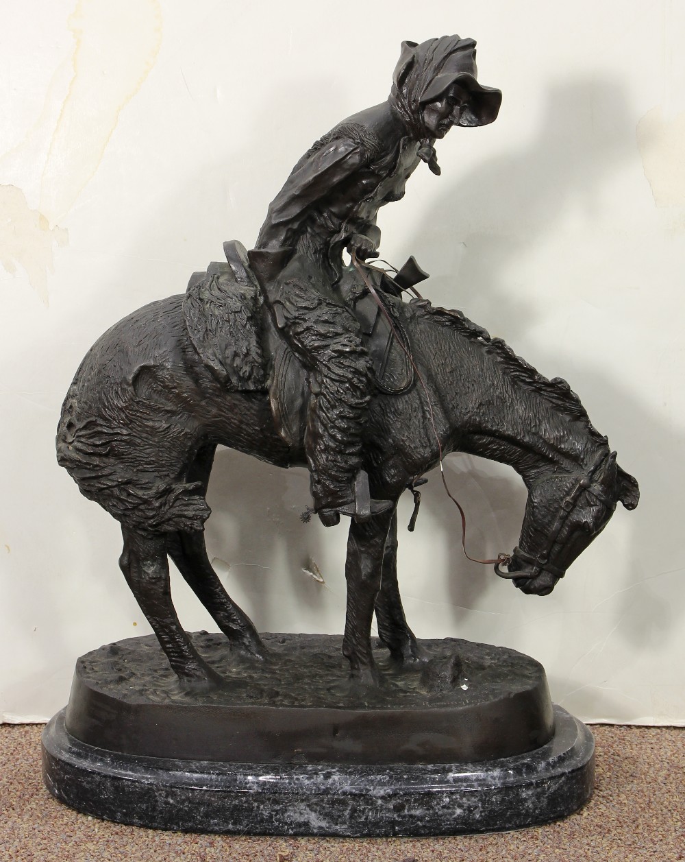 After Frederic Remington (American, 18611909), "The Northern," bronze