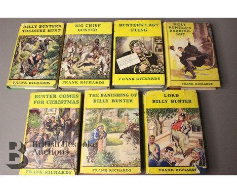 Seven Billy Bunter 1st editions by Frank Richards, in dust jackets. This lot includes Billy Bunter's Barring-Out publ. Charle