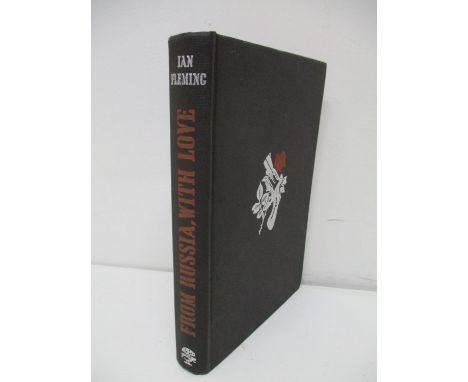 Book: 'From Russia With Love' by Ian Fleming, hardback first edition 1957, published by Jonathan Cape, Thirty Bedford Square,