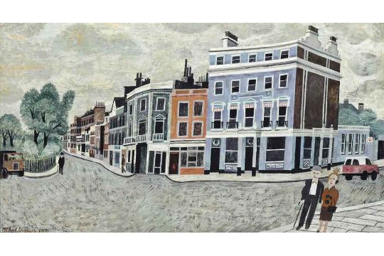 Alfred Daniels R W S 1924 2017 The Old Pier Hotel Chelsea Alfred Daniels R W S 1924 2017 The Old Pier Hotel Chelsea Signed And Dated 1