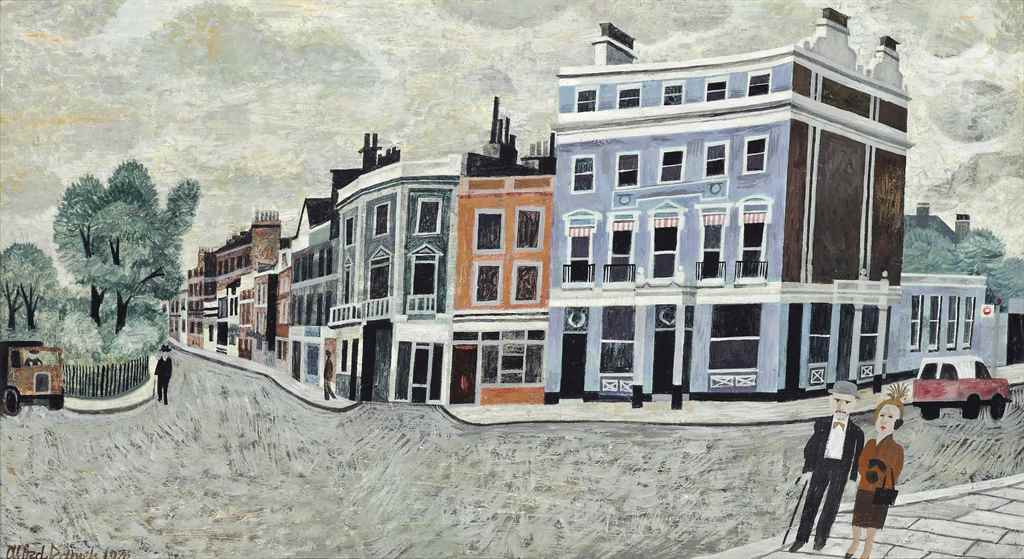 Alfred Daniels R W S 1924 2017 The Old Pier Hotel Chelsea Lot 122 Alfred Daniels R W S 1924 2017 The Old Pier Hotel