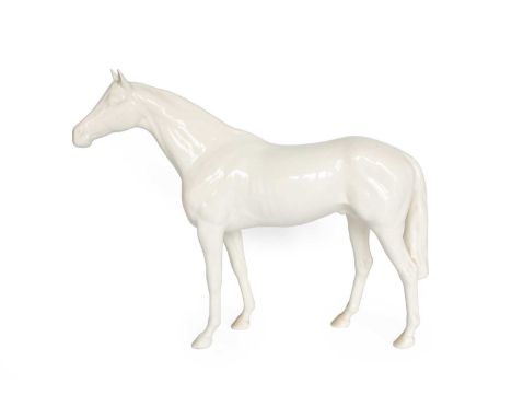 Beswick Large Racehorse, model No. 1564, opaque glossRestoration to two legs