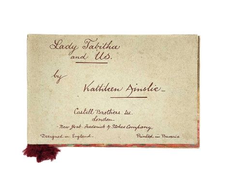 AINSLIE, Kathleen. 'Lady Tabitha and Us' First edition, original publishers thin paper wrap, pictorial card wraps in a fine c