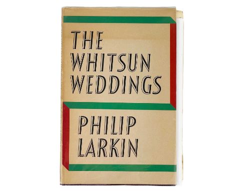 LARKIN, Philip 'The Whitsun Weddings' First edition, loosely inserted is a Poetry Book Society supplement with a contribution