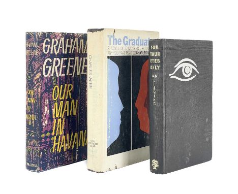 Three first editions. Charles Webb. 'The Graduate,' first edition, original cloth, nibbles to unclipped dj, small amount of s