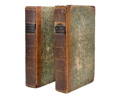 Slavery. CLARKSON, Thomas. Two volumes the History of the Rise, Progress, and Accomplishment of The Abolition of the African 