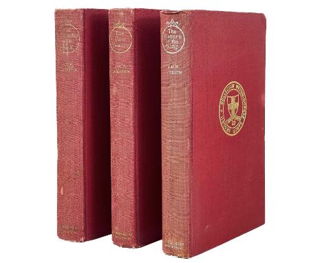 TOLKIEN, J. R. R. 'The Lord of the Rings' 'The Fellowship of the Ring,' thirteenth impression, lacks dj, original cloth with 